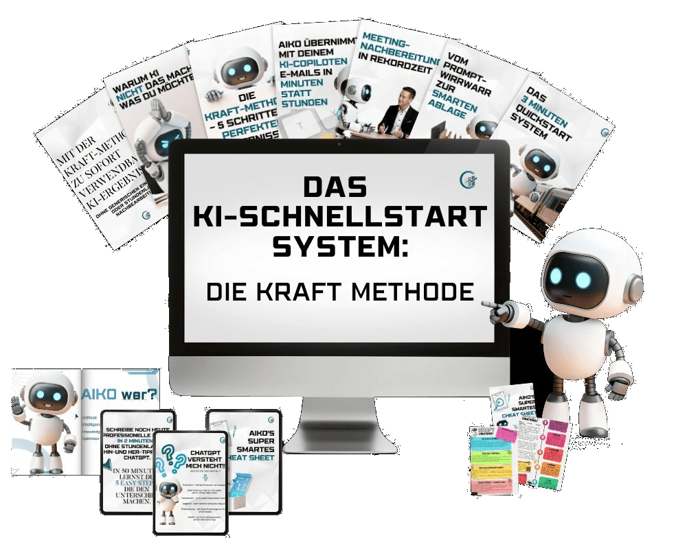 Das KI-Schnellstart System: Die KRAFT-Methode — Produktmockup